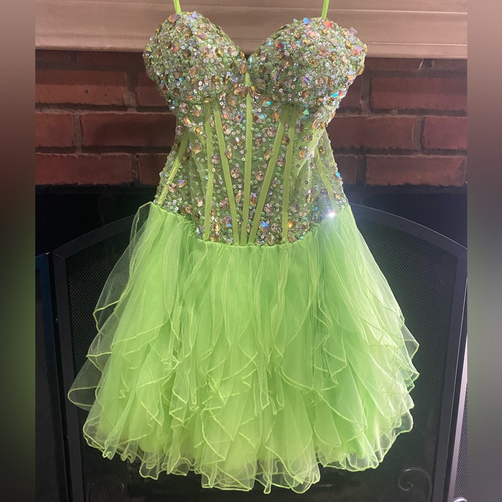 Sparkling Green Dress